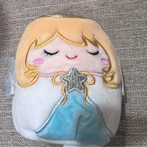 Squishmallow Nicky Angel Ornament 5” Stuffed Christmas Holiday Like New